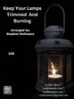 Keep Your Lamps Trimmed And Burning SAB choral sheet music cover